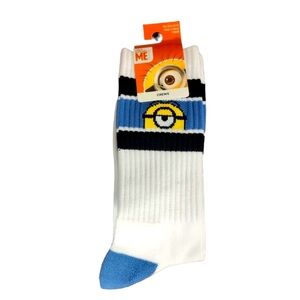 Despicable Me-Crew Socks. NWT.